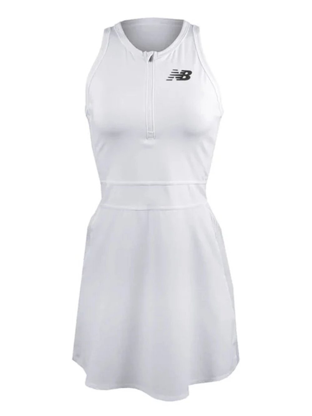 NWT New Balance White Coco Tennis Mini Dress